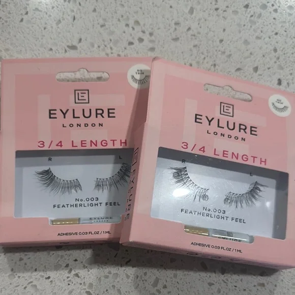 Eylure London 3/4 Length False Eyelashes - Picture 4 of 4
